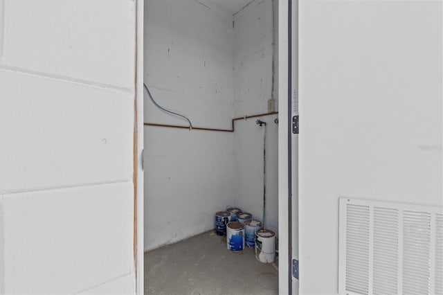 12400 Park Blvd Unit 210, Seminole, FL 33772 - exterior space featuring visible vents and unfinished concrete floors