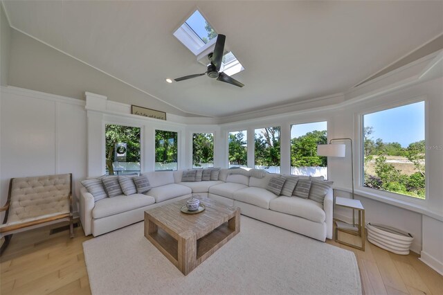 945 Bunker View Dr, Apollo Beach, FL 33572 - sunroom with a skylight and plenty of natural light