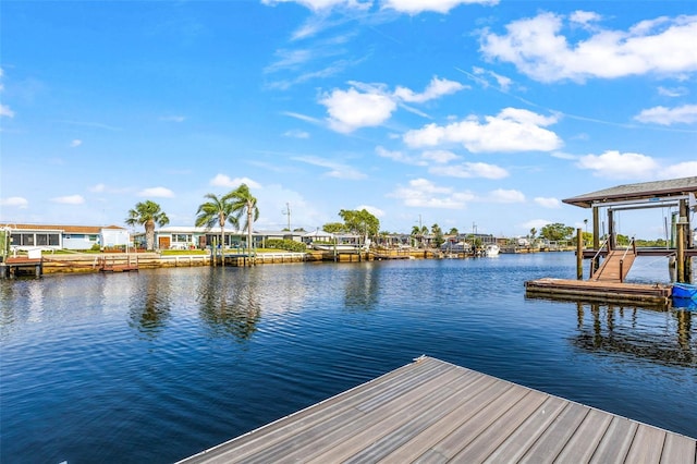 12700 5th Isle, Hudson, FL 34667 - dock area featuring a water view