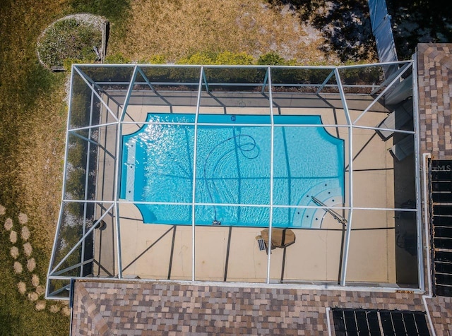 view of pool