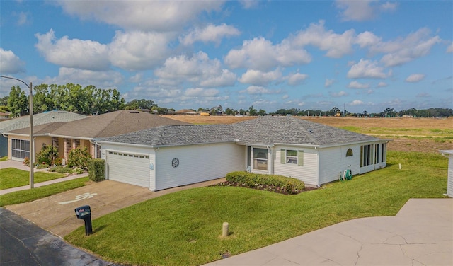11311 Corey Pavin Ln, San Antonio, FL 33576 - single story home featuring a garage, a front lawn, and concrete driveway