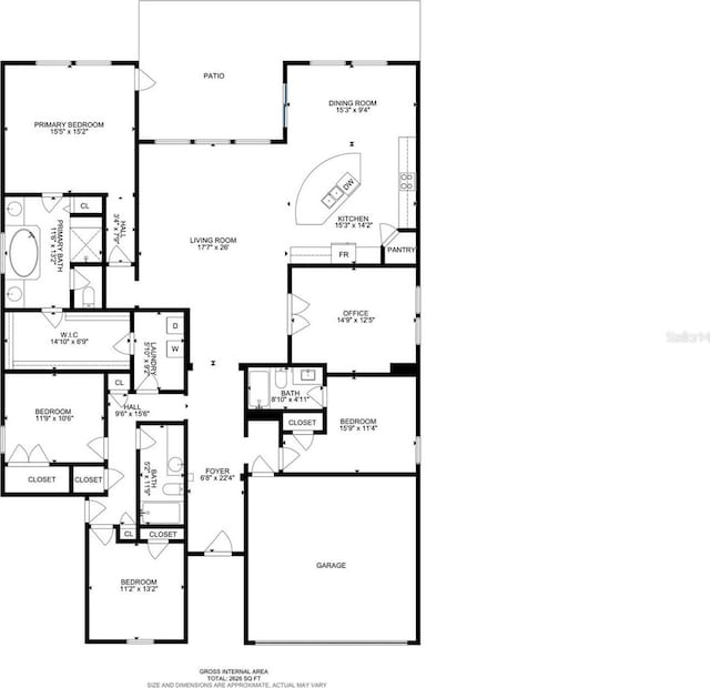 view of layout