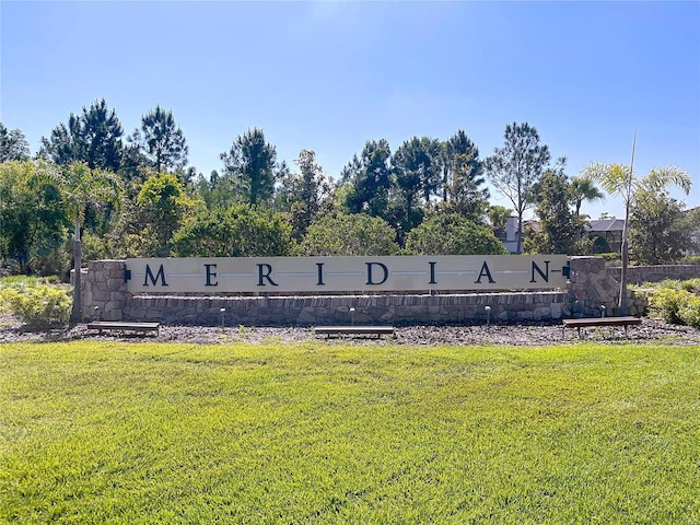 1723 Whitewillow Dr, Wesley Chapel, FL 33543 - community / neighborhood sign featuring a yard