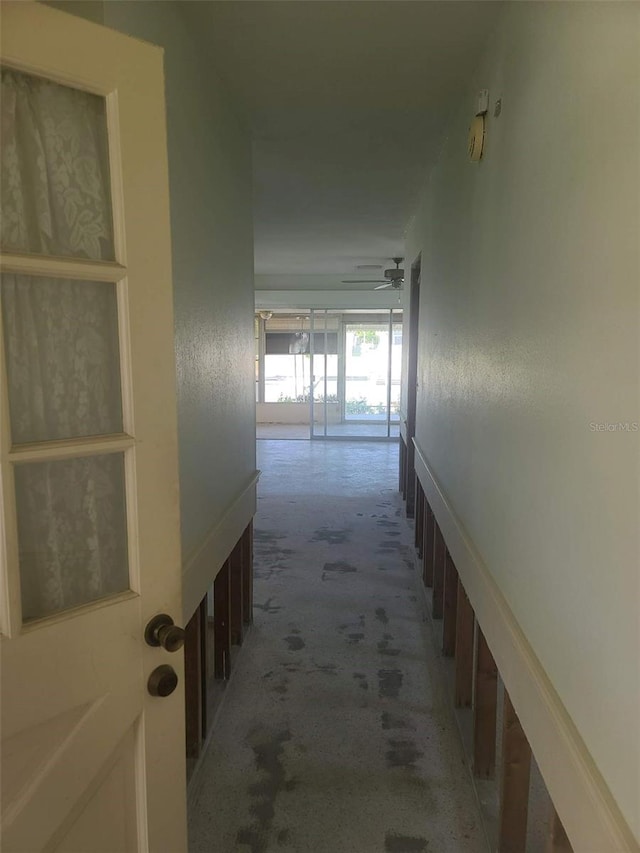 5105 Bonito Dr, New Port Richey, FL 34652 - corridor with light colored carpet