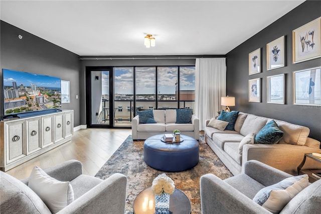 199 Dali Blvd Unit 902, Saint Petersburg, FL 33701 - living area featuring wood finished floors
