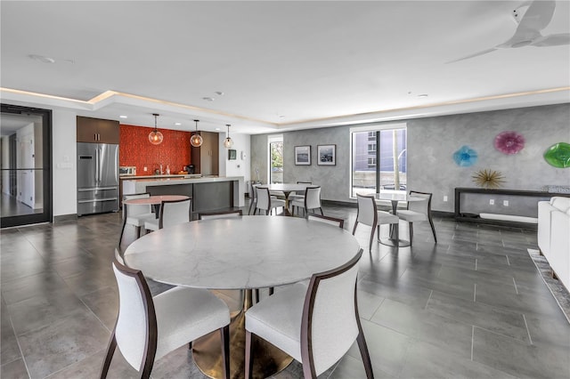 199 Dali Blvd Unit 902, Saint Petersburg, FL 33701 - dining space with baseboards and recessed lighting