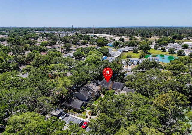 3078 Pointer Dr, Palm Harbor, FL 34683 - bird's eye view with a residential view