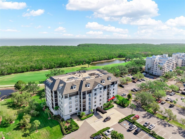 14820 Rue De Bayonne Unit 208, Clearwater, FL 33762 - bird's eye view with a water view
