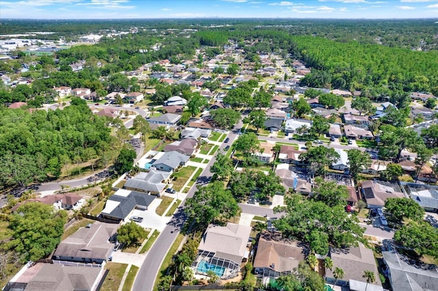 birds eye view of property featuring a residential view