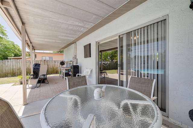 2153 Catalina Dr N, Clearwater, FL 33763 - view of patio featuring outdoor dining space