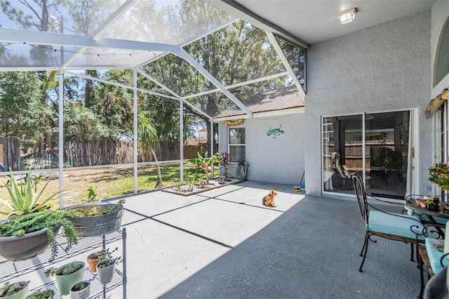 18013 Palm Breeze Dr, Tampa, FL 33647 - unfurnished sunroom with plenty of natural light