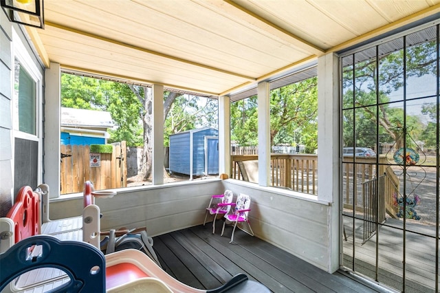 5304 Cherry Ave, Seffner, FL 33584 - sunroom / solarium with a healthy amount of sunlight