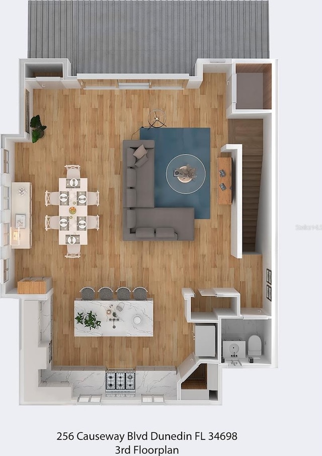 265 Causeway Blvd Unit 7, Dunedin, FL 34698 - room layout