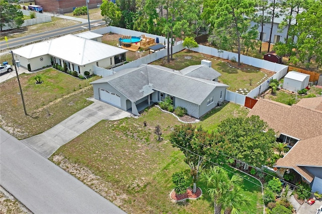 3353 Montano Ave, Spring Hill, FL 34609 - drone / aerial view