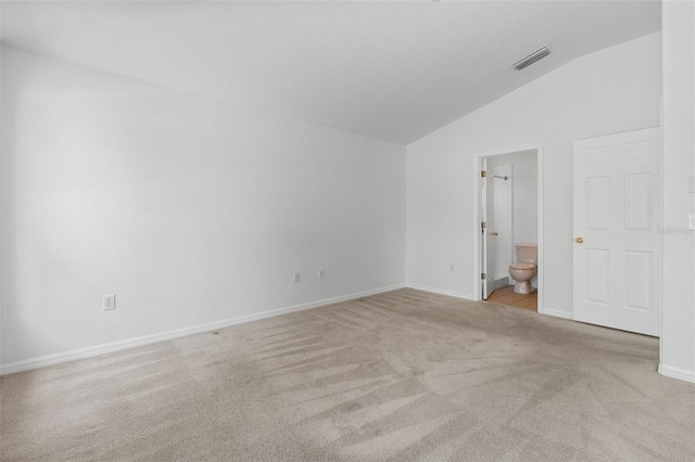 25830 Crippen Dr, Land O Lakes, FL 34639 - empty room with lofted ceiling and carpet