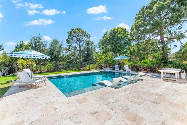 885 Seaview Cir Unit 20, Crystal Beach, FL 34681 - swimming pool with a patio area
