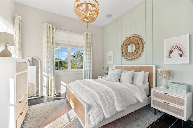 885 Seaview Cir Unit 20, Crystal Beach, FL 34681 - bedroom with wood finished floors and baseboards