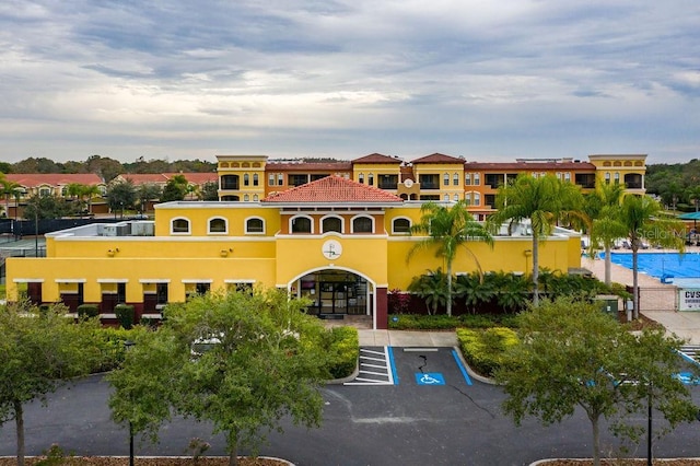 view of property