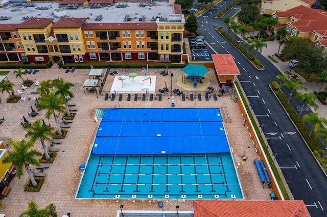 bird's eye view