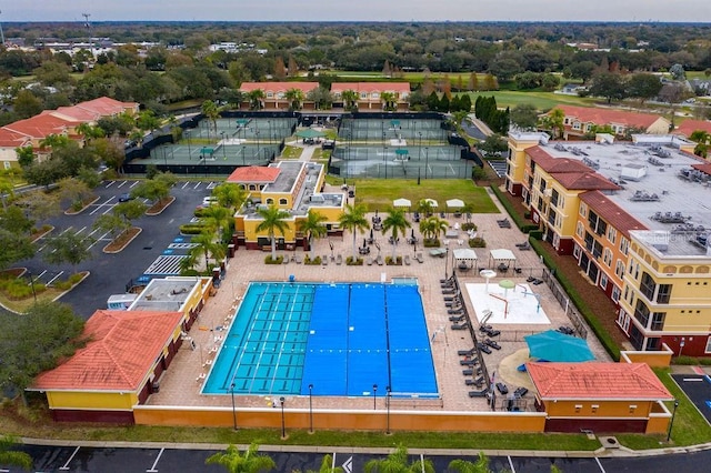 aerial view