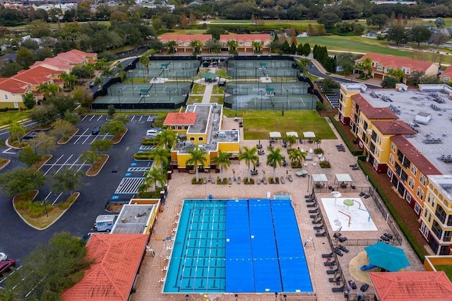 aerial view