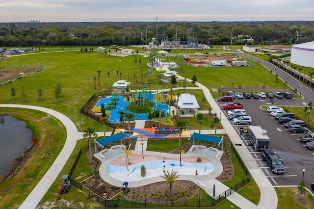 aerial view