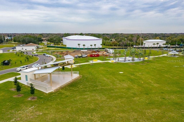 drone / aerial view