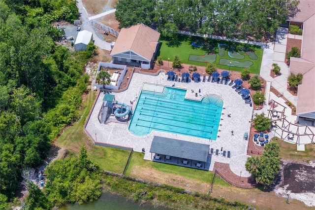 bird's eye view