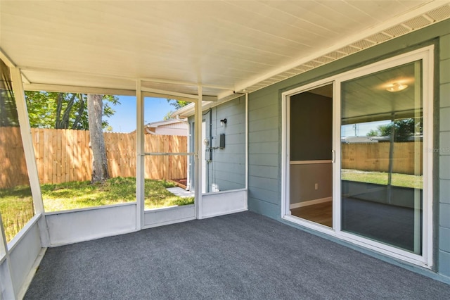 4940 Rosedale Ln, Holiday, FL 34690 - view of unfurnished sunroom