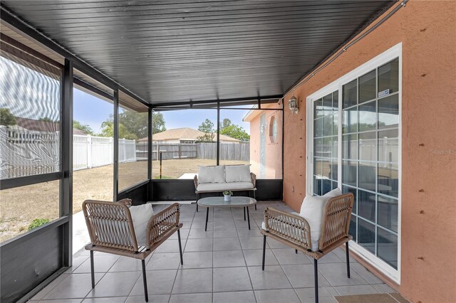 4617 Horseshoe Pick Ln, Valrico, FL 33594 - sunroom / solarium with outdoor lounge area