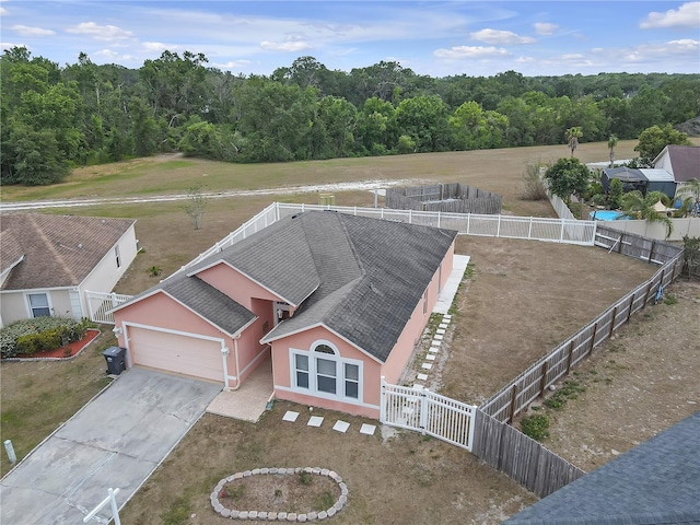 4617 Horseshoe Pick Ln, Valrico, FL 33594 - view from above of property