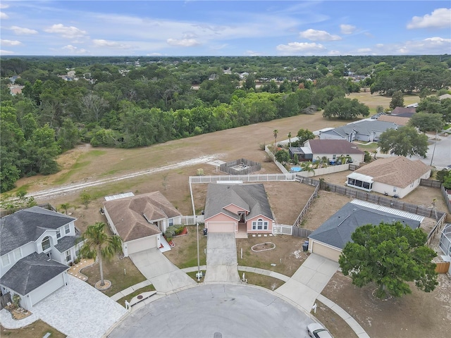 4617 Horseshoe Pick Ln, Valrico, FL 33594 - aerial perspective of suburban area with a forest