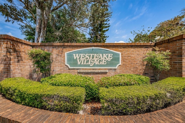 833 Lakeside Ter, Palm Harbor, FL 34683 - view of community / neighborhood sign