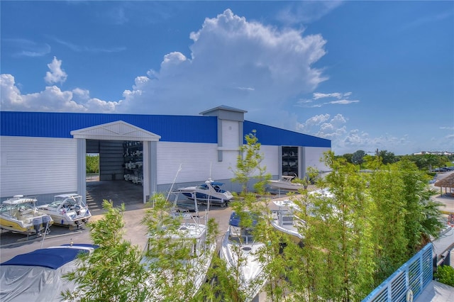 view of back of property
