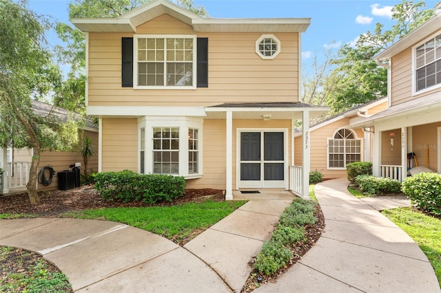 2373 Hounds Trl, Palm Harbor, FL 34683 - view of front of property with covered porch