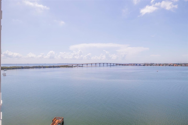 property view of water