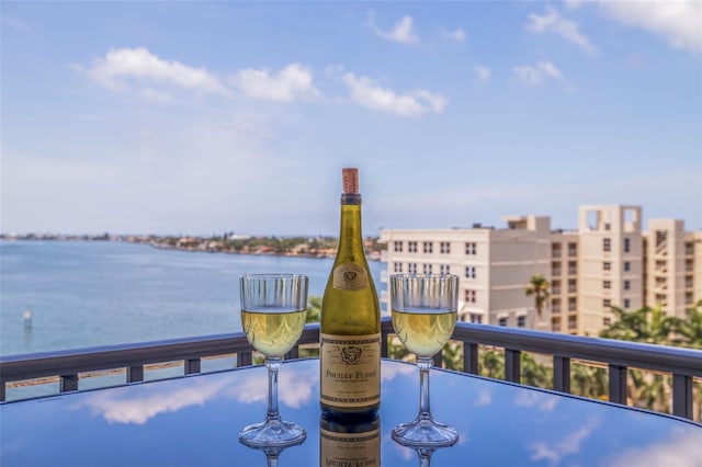 6287 Bahia Del Mar Cir Unit 801, Saint Petersburg, FL 33715 - view of swimming pool with a water view