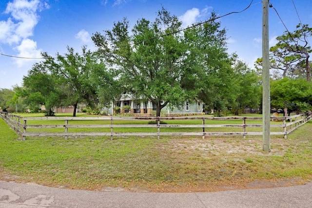 18929 Crescent Rd, Odessa, FL 33556 - view of yard with fence and a view of rural / pastoral area