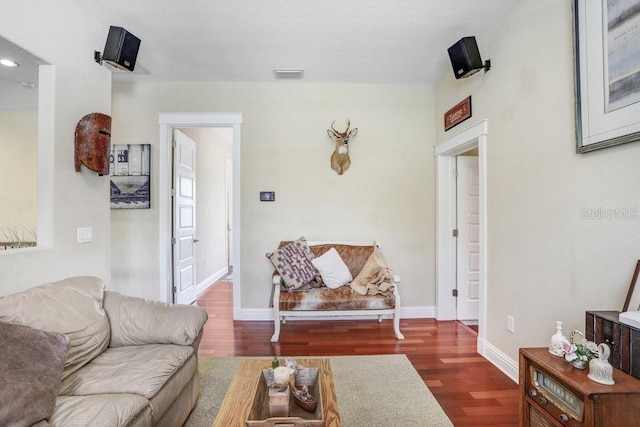18929 Crescent Rd, Odessa, FL 33556 - living room with wood finished floors and baseboards