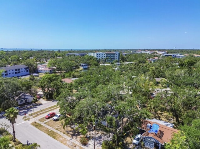 1247 21st St, Sarasota, FL 34234 - aerial view of a tree filled landscape