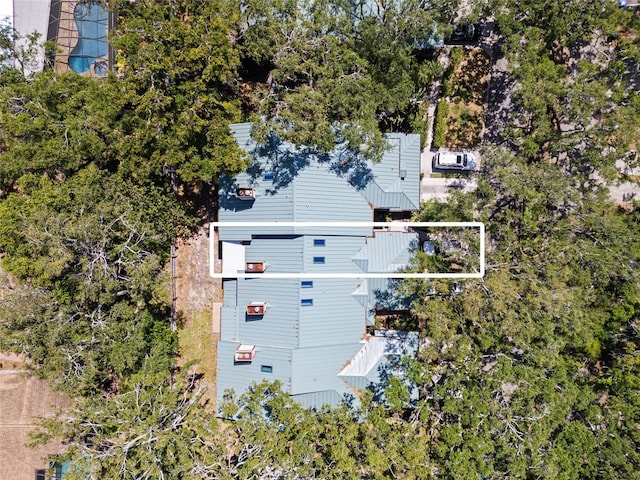 drone / aerial view