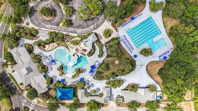 bird's eye view