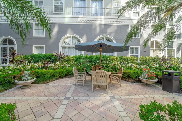 700 S Harbour Island Blvd Unit 342, Tampa, FL 33602 - view of patio / terrace featuring outdoor dining space