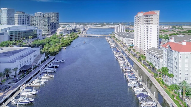 700 S Harbour Island Blvd Unit 342, Tampa, FL 33602 - view of urban area featuring a large body of water and a notable bridge