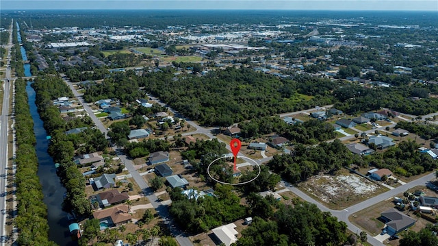 2167 Corfell St, Port Charlotte, FL 33948 - aerial view of property and surrounding area featuring nearby suburban area