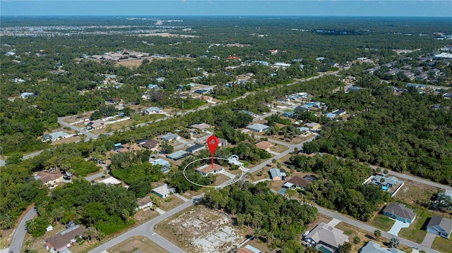 2167 Corfell St, Port Charlotte, FL 33948 - aerial view of property and surrounding area featuring nearby suburban area