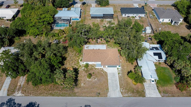 2167 Corfell St, Port Charlotte, FL 33948 - aerial view of property and surrounding area with nearby suburban area