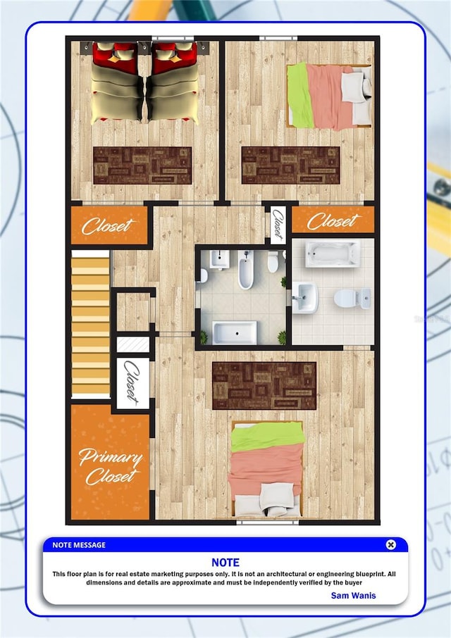 3086 Pointer Dr, Palm Harbor, FL 34683 - room layout