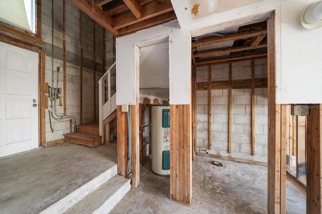 829 E Gulf Blvd Unit 107, Indian Rocks Beach, FL 33785 - below grade area with water heater