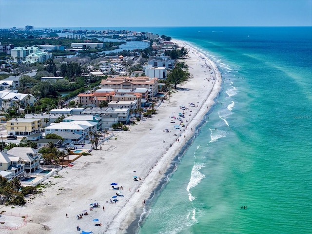 829 E Gulf Blvd Unit 107, Indian Rocks Beach, FL 33785 - aerial view of extended coastline